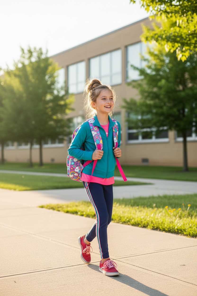 Trendy Sporty Girl