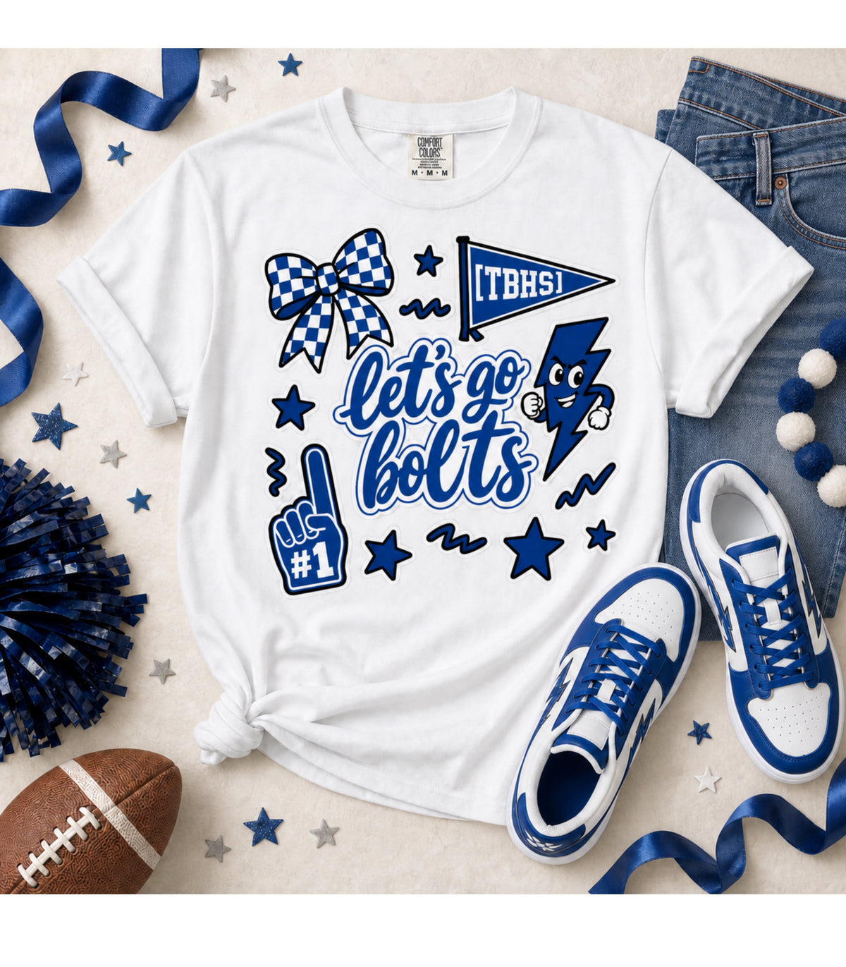 Let's Go! School Spirit Tee