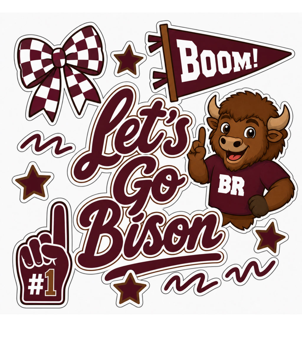 Let's Go! School Spirit Tee