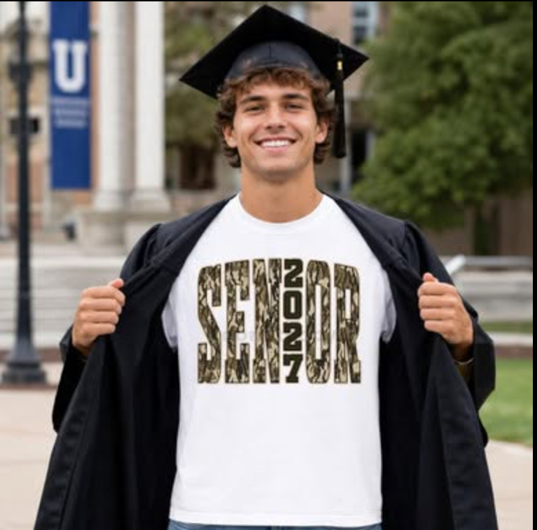 Senior Class DTF Graphic T-Shirt