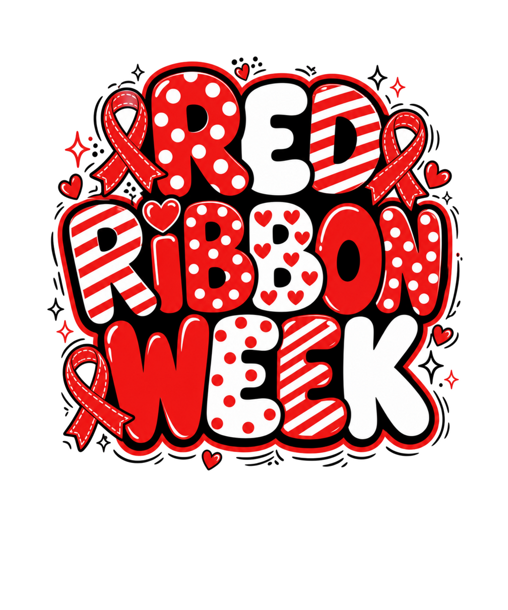 Red Ribbon Week Graphic T