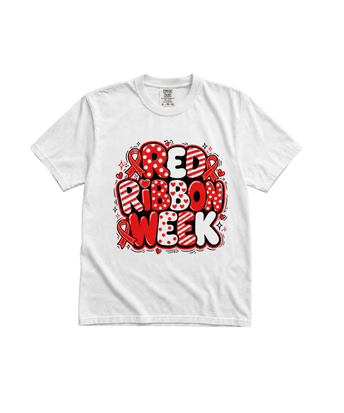 Red Ribbon Week Graphic T