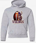 Vikings Football Mascot Sweatshirt